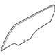 Hyundai 83421-3L010 Rear Door Window Glass Right Hand