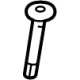 Hyundai 89372-J6000-NNB Guide Assembly-Rear Seat Headrest Without Lever
