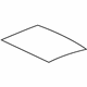 Hyundai 81612-3S010 Panel Assembly-Panoramaroof Rear Glass Hyundai 81612-3S010 Panel Assembly-Panoramaroof Rear Glass