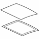 Hyundai 81616-3S010 Panorama Roof Glass Assembly, Rear Hyundai 81616-3S010 Panorama Roof Glass Assembly, Rear