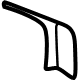 Hyundai 645G1-K5000 EXTN-FENDER APRON UPR OTR,LH Hyundai 645G1-K5000 EXTN-FENDER APRON UPR OTR,LH