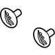 Hyundai 89363-1R000-NNB Child Anchor Button Hyundai 89363-1R000-NNB Child Anchor Button