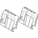 Hyundai 89300-GI190-NKP Rear Seat Back Assembly Left Hand Hyundai 89300-GI190-NKP Rear Seat Back Assembly Left Hand
