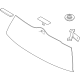 Hyundai 87110-R6010 GLASS ASSY-TAIL GATE Hyundai 87110-R6010 GLASS ASSY-TAIL GATE