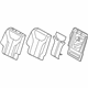 Hyundai 89400-S2000-PTH Rear Seat Back Assembly Right Hand