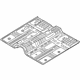 Hyundai 65111-S2000 Panel-Center Floor Hyundai 65111-S2000 Panel-Center Floor