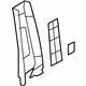 Hyundai 85840-2B010-SH Upper Center Pillar Trim Assembly Right Hand Hyundai 85840-2B010-SH Upper Center Pillar Trim Assembly Right Hand