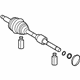 Hyundai 49525-F2600 Joint & Shaft Kit-Front Axle W Hyundai 49525-F2600 Joint & Shaft Kit-Front Axle W