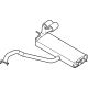 Hyundai 28710-BE120 Rear Muffler Assembly Hyundai 28710-BE120 Rear Muffler Assembly