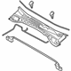 Hyundai 86150-4Z500 Cowl Top Cover Assembly Hyundai 86150-4Z500 Cowl Top Cover Assembly