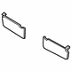 Hyundai 85210-S2000-YGE Sun Visor Assembly Left Hyundai 85210-S2000-YGE Sun Visor Assembly Left