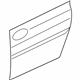 Hyundai 77111-4D010 Rear Door Outer Panel Left Hand