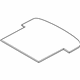 Hyundai 85710-S8000-NNB Luggage Covering Mat Assembly