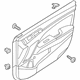 Hyundai 82305-F3510-PK8 Front Door Trim Panel Assembly Left Hand