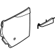 Hyundai 84681-L1000-NNB Rear Floor Consol Side Cover Assembly Hyundai 84681-L1000-NNB Rear Floor Consol Side Cover Assembly