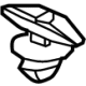 Hyundai 82133-CU000 CLIP-WEATHERSTRIP MTG "B" Hyundai 82133-CU000 CLIP-WEATHERSTRIP MTG "B"