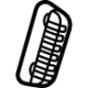 Hyundai 81739-G2100 Bumper-TAILGATE Body Side Guide Hyundai 81739-G2100 Bumper-TAILGATE Body Side Guide