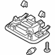 Hyundai 92850-G2000-TTX Room Lamp Assembly Hyundai 92850-G2000-TTX Room Lamp Assembly