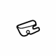 Hyundai 88183-38001-LK Front Seat Recliner Knob Left Hand Hyundai 88183-38001-LK Front Seat Recliner Knob Left Hand
