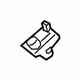 Hyundai 85235-B1000-RRY Sunvisor Retainer