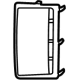 Hyundai 86541-R6000-CA MOULDING-FR BUMPER AIR DUCT,LH Hyundai 86541-R6000-CA MOULDING-FR BUMPER AIR DUCT,LH