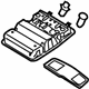 Hyundai 92800-3J020-6T Overhead Console Lamp Assembly Hyundai 92800-3J020-6T Overhead Console Lamp Assembly