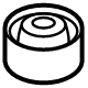 Hyundai 54584-AT000 BUSH-FR LWR ARM(G)