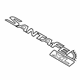 Hyundai 86311-B8000 Santafe Emblem, Left Hyundai 86311-B8000 Santafe Emblem, Left