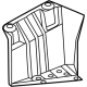 Hyundai 86673-N9SA0 PIECE-SKID PLATE NO.2