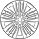 Hyundai 52910-B1270 Aluminium Wheel Assembly Hyundai 52910-B1270 Aluminium Wheel Assembly