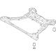 Hyundai 62405-R5AA0 Crossmember Complete Hyundai 62405-R5AA0 Crossmember Complete