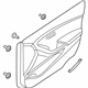 Hyundai 82307-A5110-RYD Front Door Trim Panel Assembly Left Hand Hyundai 82307-A5110-RYD Front Door Trim Panel Assembly Left Hand
