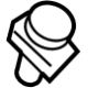 Hyundai 83917-P6000-NNB HOOK-REAR DOOR CURTAIN