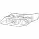 Hyundai 92185-3L000 Headlamp Strip Left Hand Hyundai 92185-3L000 Headlamp Strip Left Hand