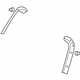 Hyundai 81740-4D000-CS Tail Gate Frame Side Trim Assembly