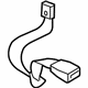 Hyundai 89830-2S500-9P Rear Seat Belt Buckle Assembly Left Hand