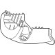 Hyundai 84852-R6000-NNB Shroud - Steering Column Lower