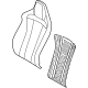 Hyundai 88350-IB700 Front Seat Back Pad Assembly Left Hand Hyundai 88350-IB700 Front Seat Back Pad Assembly Left Hand