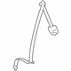 Hyundai 89810-25500-LT 2nd Rear Left Seat Belt Assembly