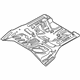 Hyundai 65511-J9000 Rear Floor Panel Hyundai 65511-J9000 Rear Floor Panel