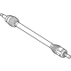 Hyundai 49501-L5000 Drive Shaft Assembly Right Hand Hyundai 49501-L5000 Drive Shaft Assembly Right Hand