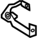 Hyundai 97796-GI000 Bracket Hyundai 97796-GI000 Bracket