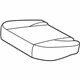 Hyundai 89170-2E000-G8A Rear Seat Cushion Cover Left Hyundai 89170-2E000-G8A Rear Seat Cushion Cover Left