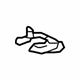 Hyundai 87234-D3000 Piece-Roof Garnish End Rear,LH Hyundai 87234-D3000 Piece-Roof Garnish End Rear,LH