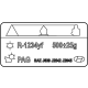 Hyundai 97699-CW100 Refrigerant Label