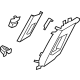 Hyundai 85830-GI000-YGU Trim Assembly Center Pillar Upper Left Hand Hyundai 85830-GI000-YGU Trim Assembly Center Pillar Upper Left Hand