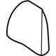 Hyundai 89A70-R6000-X6N 3rd Headrest Assembly Hyundai 89A70-R6000-X6N 3rd Headrest Assembly
