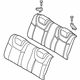 Hyundai 89300-2M050-MAB Rear Seat Back Assembly Hyundai 89300-2M050-MAB Rear Seat Back Assembly