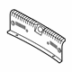 Hyundai 85770-G2000-T9Y Rear Transverse Trim Hyundai 85770-G2000-T9Y Rear Transverse Trim