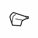 Hyundai 65548-3Q000 Support-Rear,RH Hyundai 65548-3Q000 Support-Rear,RH